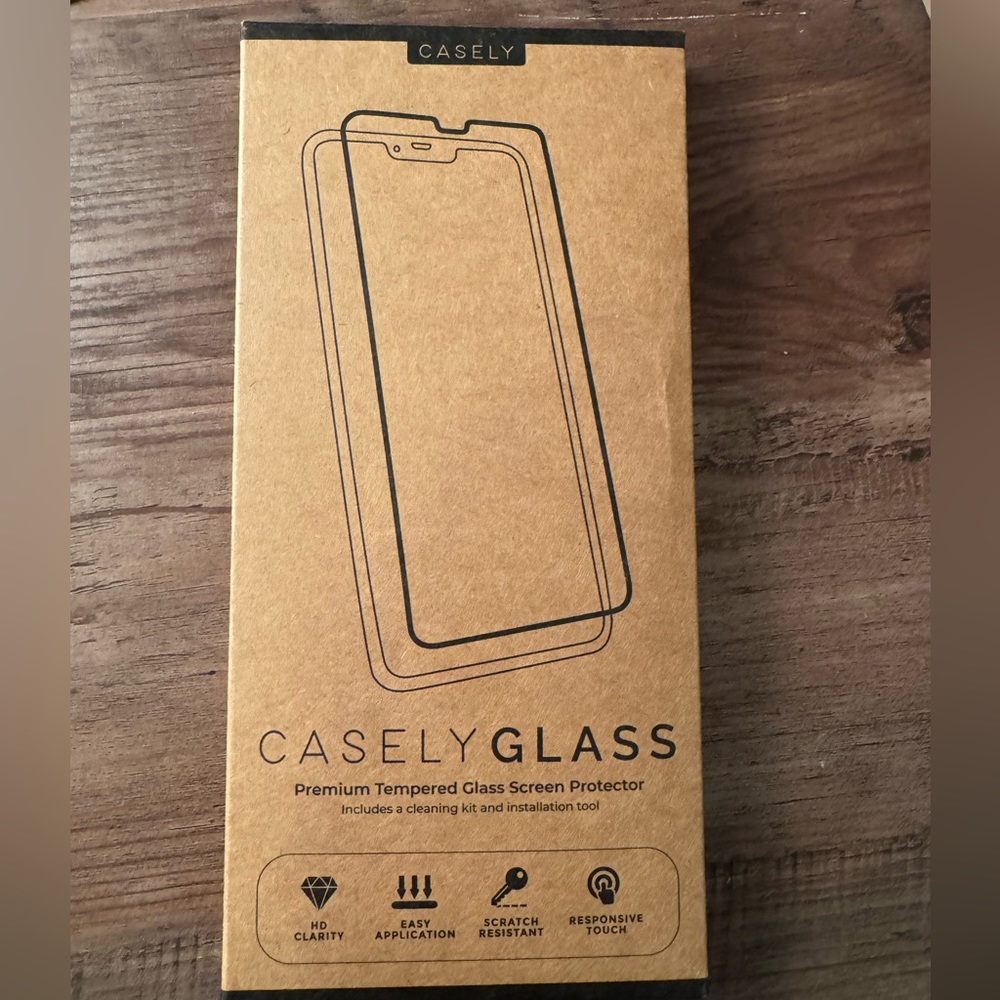 iPhone 13 Pro Max screen protector, sealed in box.